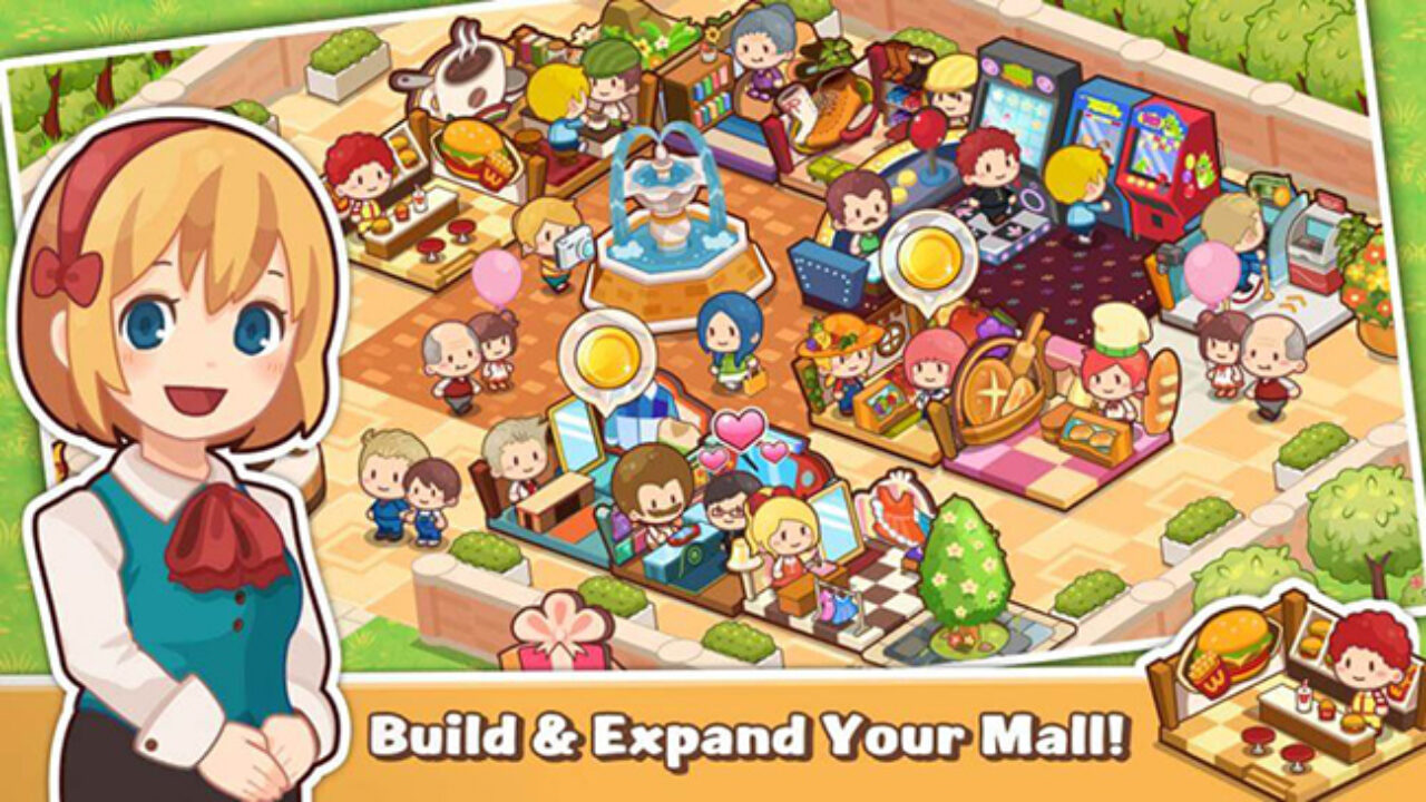 happy mall story mod apk unlimited golds and diamonds