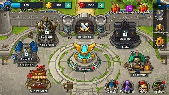 idle kingdom defense mod apk unlimited money and gems