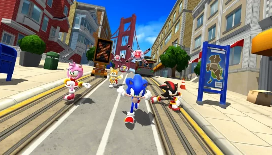 sonic forces mod apk unlimited money and gems